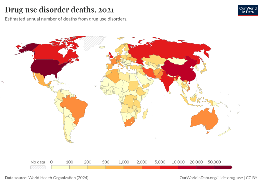 A thumbnail of the "Drug use disorder deaths" chart